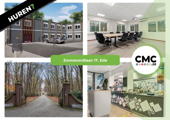 HUREN kantoorruimte Ede Zonneoordlaan 17 - CMC Bedrijfsmakelaars Ede Veenendaal