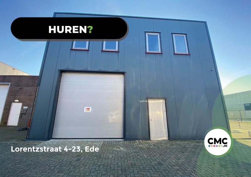 VERHUURD HUREN bedrijfsruimte Lorentzstraat 4-23 EDE